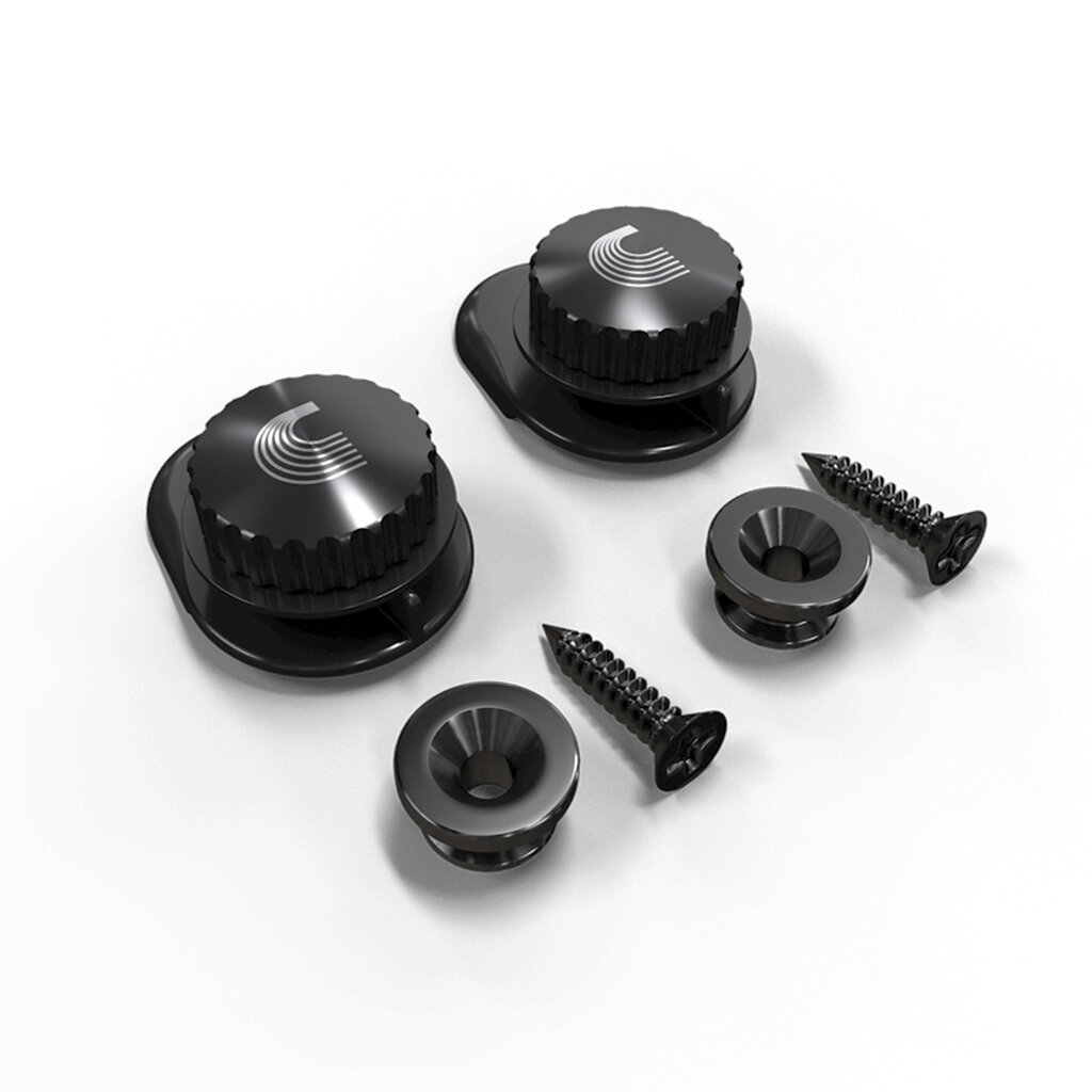 D'Addario D'Addario Universal Strap Lock System, Black