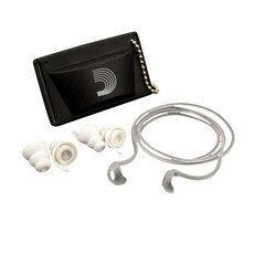 D'Addario D'Addario Pacato Full Frequency Earplugs, Reusable