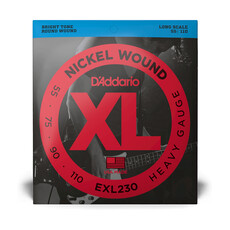 D'Addario D'Addario XL Nickel 55-110 Heavy Long Scale Bass Strings