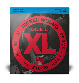 D'Addario D'Addario XL Nickel 55-110 Heavy Long Scale Bass Strings