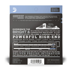 D'Addario D'Addario XL ProSteels 45-130 Regular Light Long Scale 5-String Bass Strings
