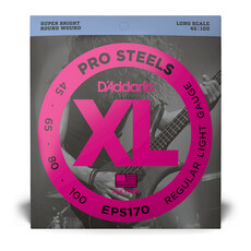 D'Addario D'Addario XL ProSteels 45-100 Regular Light, Long Scale Bass Strings