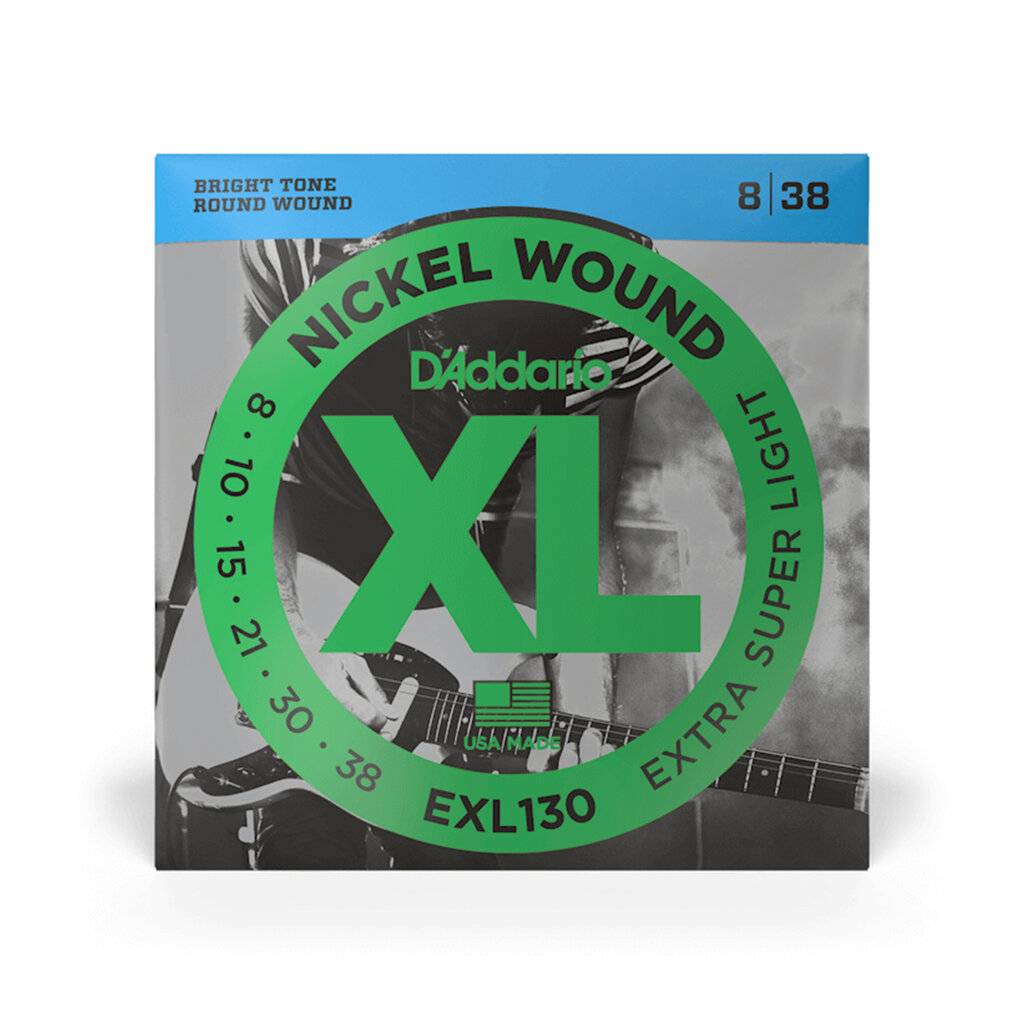 D'Addario D'Addario XL Nickel 08-38 Extra Super Light Electric Guitar Strings