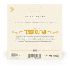 D'Addario D'Addario 80/20 Bronze 4-String Tenor Guitar Strings