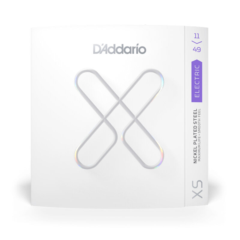 D'Addario D'Addario XS Nickel 11-49 Medium Coated Electric Guitar Strings