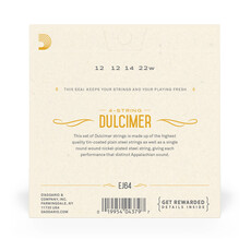 D'Addario D'Addario EJ64 4-String Dulcimer Strings