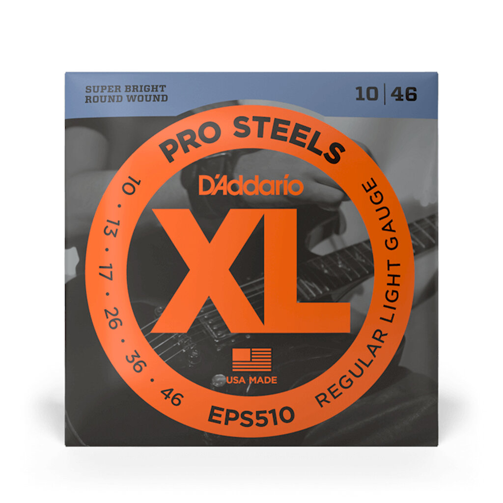 D'Addario D'Addario XL ProSteels 10-46 Regular Light Electric Guitar Strings
