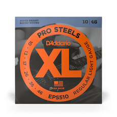 D'Addario D'Addario XL ProSteels 10-46 Regular Light Electric Guitar Strings