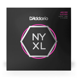 D'Addario D'Addario NYXL 45-130 Regular Light 5-String, Super Long Scale Bass Strings