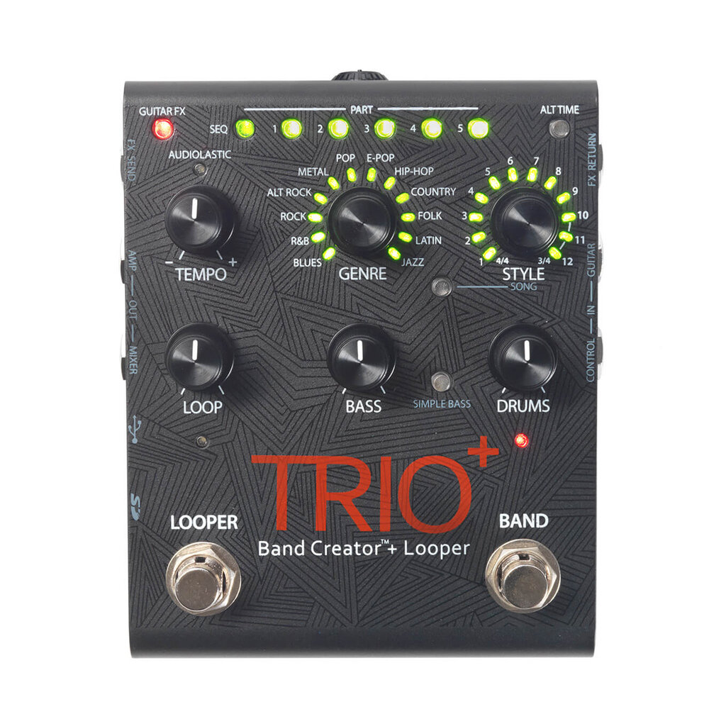 Digitech DigiTech TRIO+ Band Creator + Looper Pedal