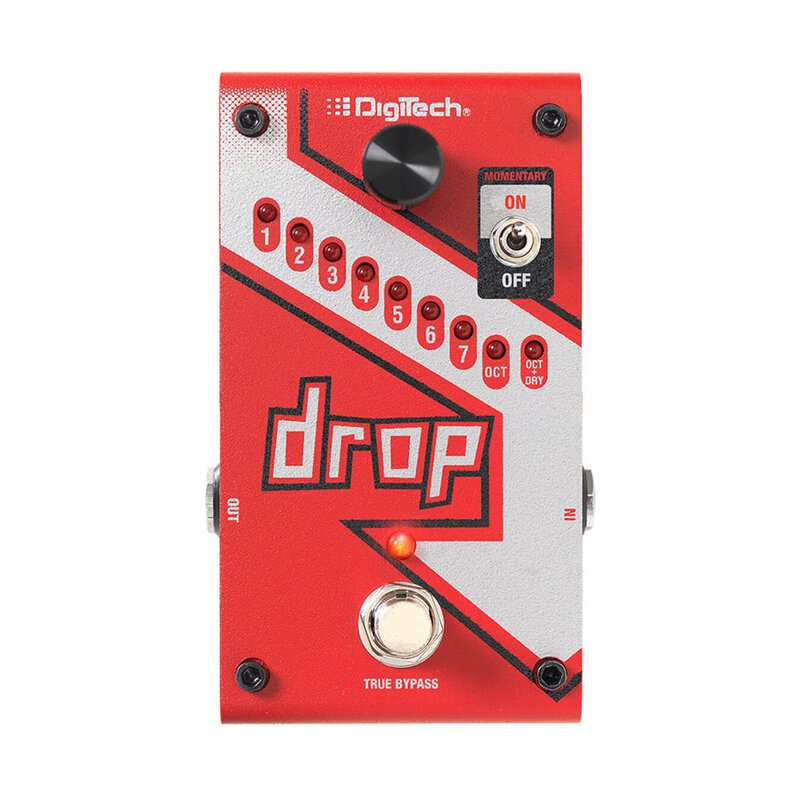 Digitech DigiTech Drop, Polyphonic Drop Tune Pedal with included 9v Power Supply