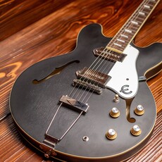 Epiphone Epiphone Casino Semi-Hollow Body Electric Guitar, Worn Ebony (In-Store Pickup Only)