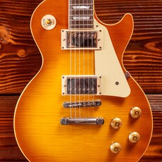 Epiphone Epiphone 1959 Les Paul Standard Electric Guitar, Iced Tea Burst (Included Hard Case) (In-Store Pickup Only)