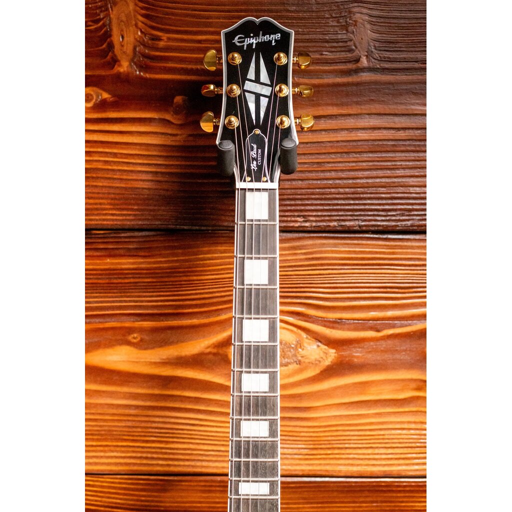 Epiphone Epiphone Les Paul Custom Electric Guitar, Ebony (In-Store Pickup Only)