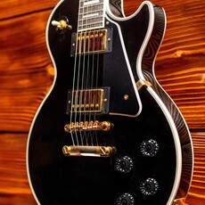 Epiphone Epiphone Les Paul Custom Electric Guitar, Ebony (In-Store Pickup Only)