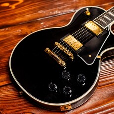 Epiphone Epiphone Les Paul Custom Electric Guitar, Ebony (In-Store Pickup Only)