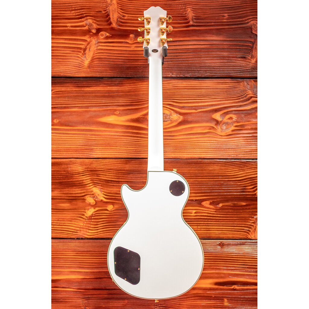 Epiphone Epiphone Les Paul Custom Electric Guitar, Alpine White (In-Store Pickup Only)