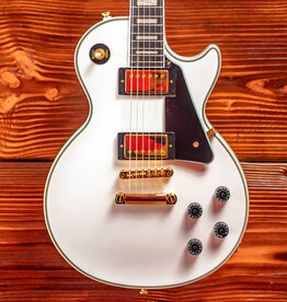 Epiphone Epiphone Les Paul Custom Electric Guitar, Alpine White (In-Store Pickup Only)