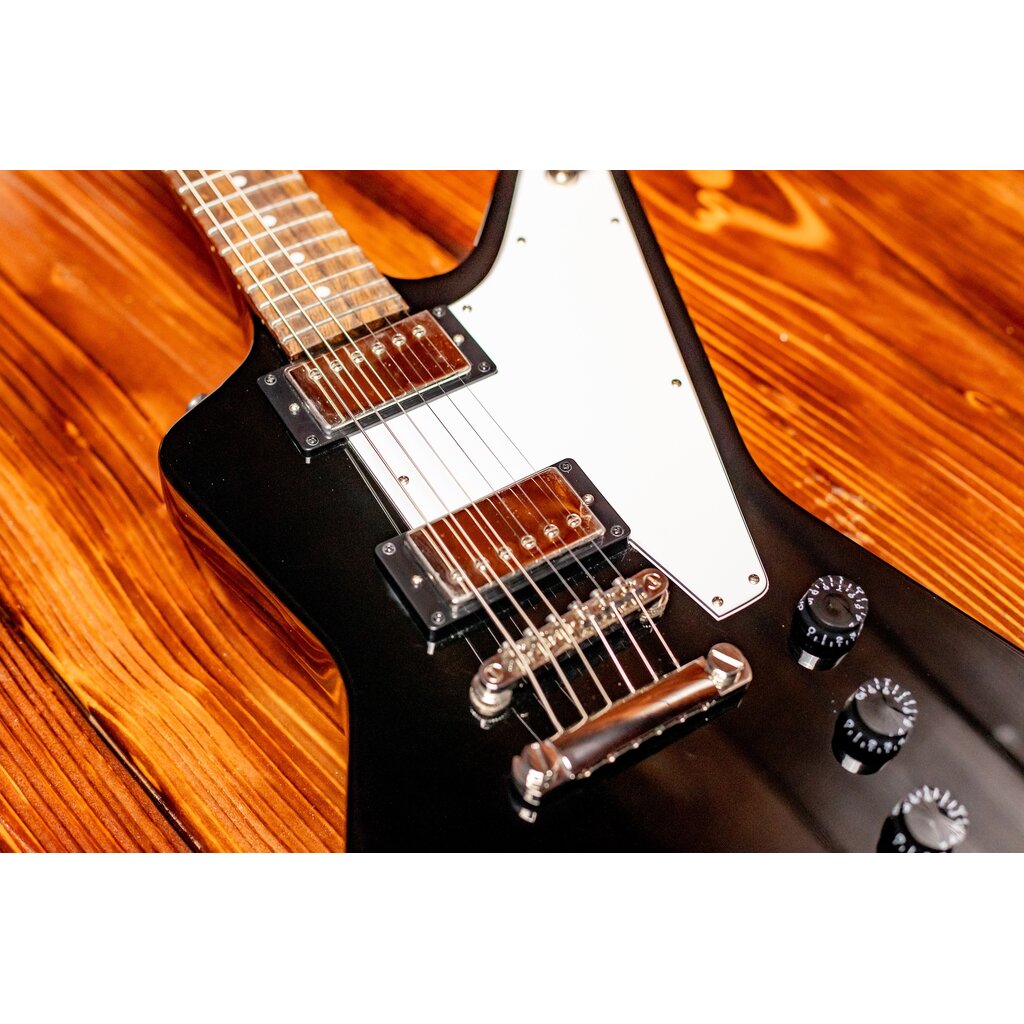 Epiphone Epiphone Explorer Electric Guitar, Ebony (In-Store Pickup Only)