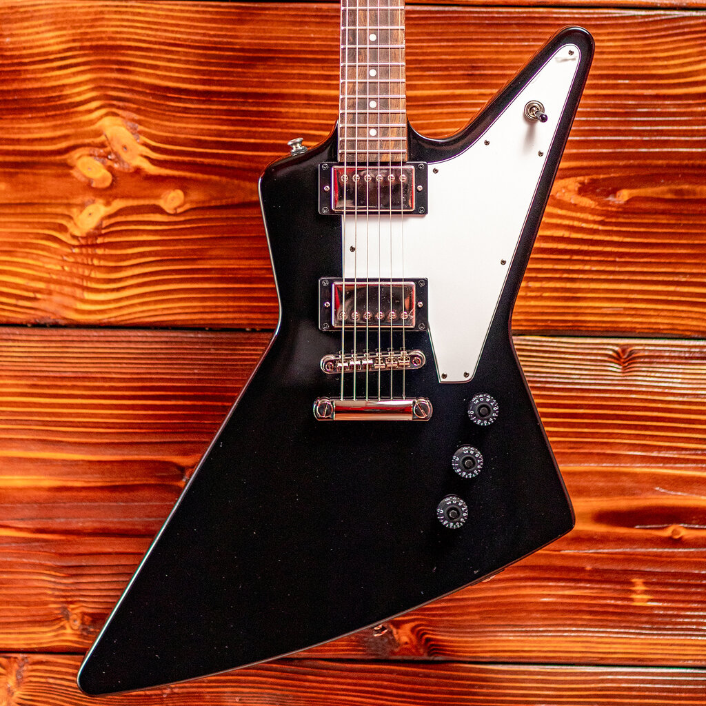Epiphone Epiphone Explorer Electric Guitar, Ebony (In-Store Pickup Only)