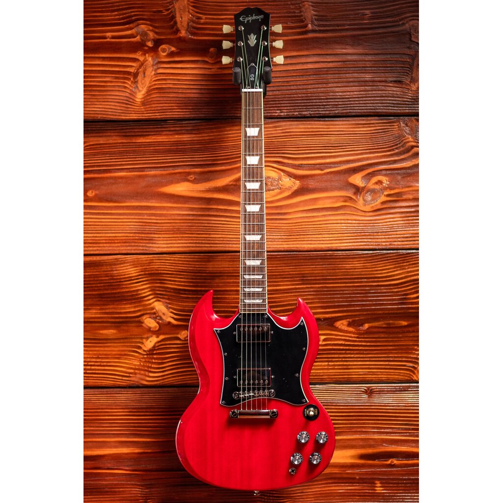 Epiphone Epiphone SG Standard Electric Guitar, Cherry (In-Store Pickup Only)