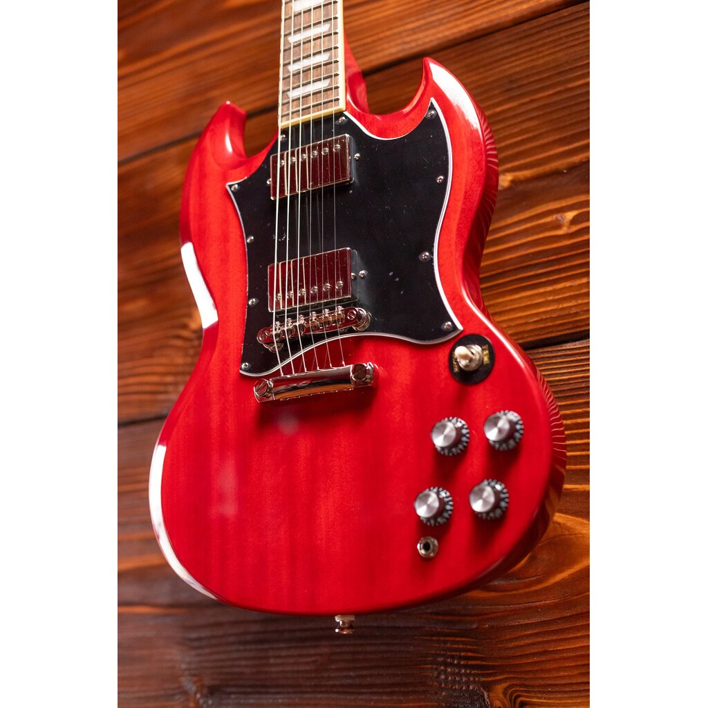 Epiphone Epiphone SG Standard Electric Guitar, Cherry (In-Store Pickup Only)