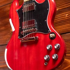 Epiphone Epiphone SG Standard Electric Guitar, Cherry (In-Store Pickup Only)