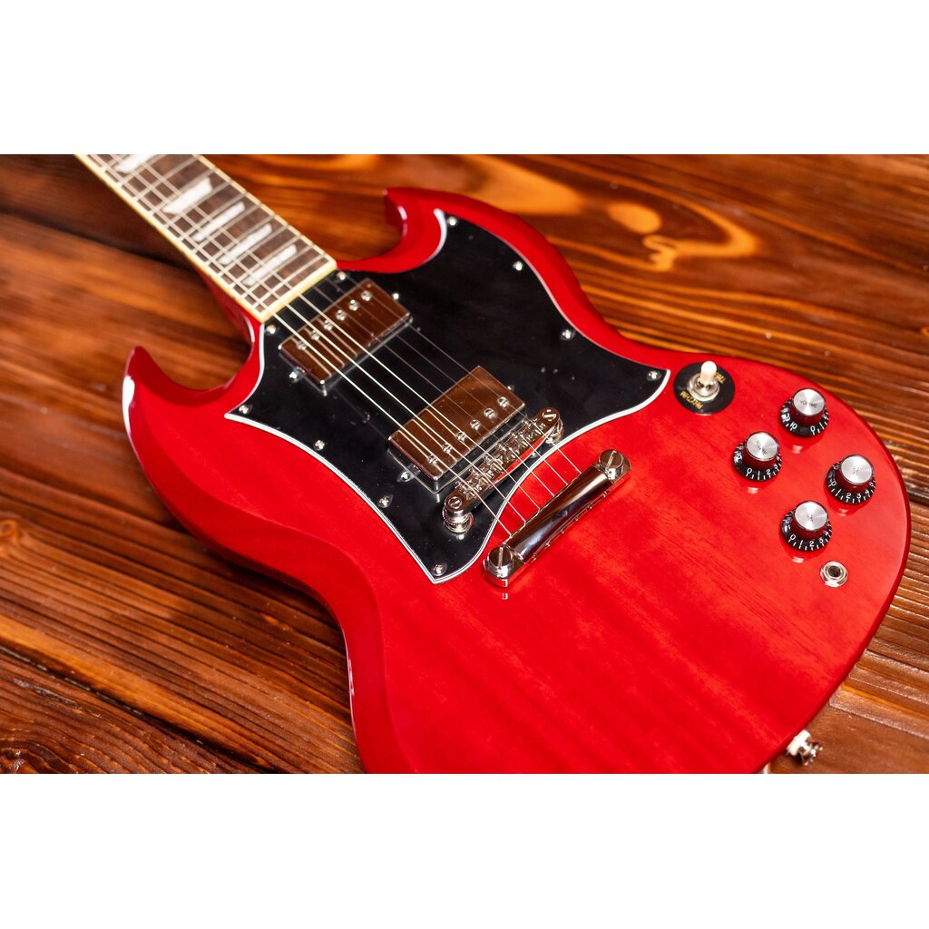 Epiphone Epiphone SG Standard Electric Guitar, Cherry (In-Store Pickup Only)