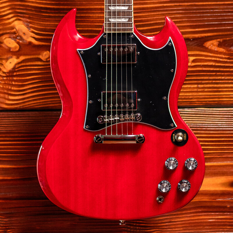 Epiphone Epiphone SG Standard Electric Guitar, Cherry (In-Store Pickup Only)