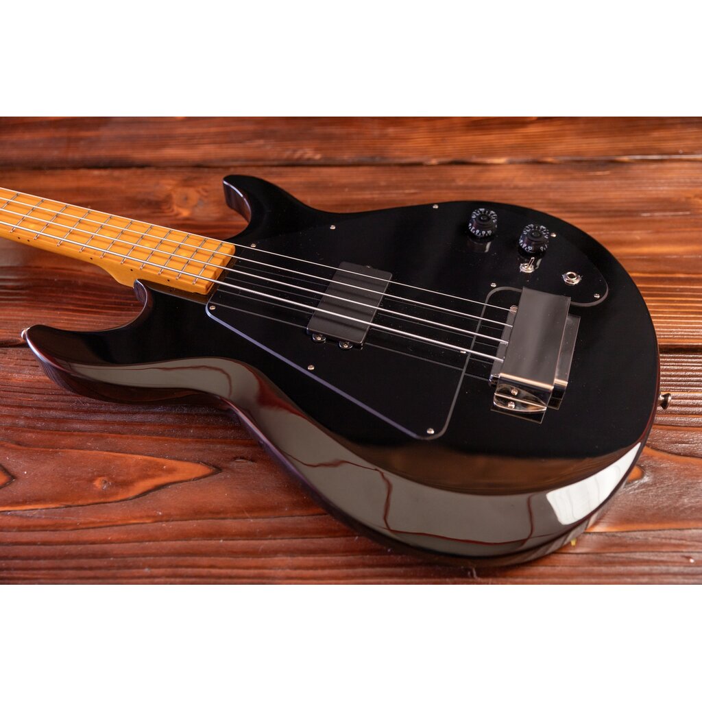 Epiphone Epiphone Grabber Electric Bass, Ebony (Included Premium Gig Bag) (In-Store Pickup Only)