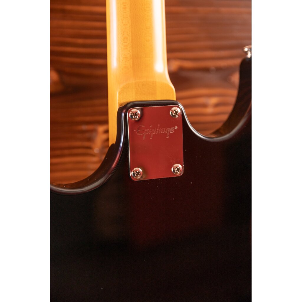 Epiphone Epiphone Grabber Electric Bass, Ebony (Included Premium Gig Bag) (In-Store Pickup Only)