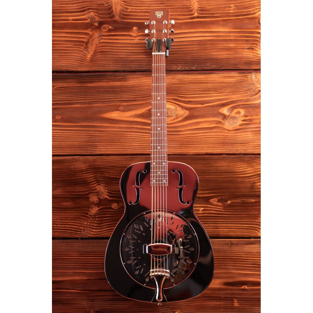 Epiphone Epiphone Dobro Hound Dog M-14 Acoustic Resonator Guitar, Metal Body, Nickel (In-Store Pickup Only)