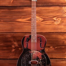 Epiphone Epiphone Dobro Hound Dog M-14 Acoustic Resonator Guitar, Metal Body, Nickel (In-Store Pickup Only)