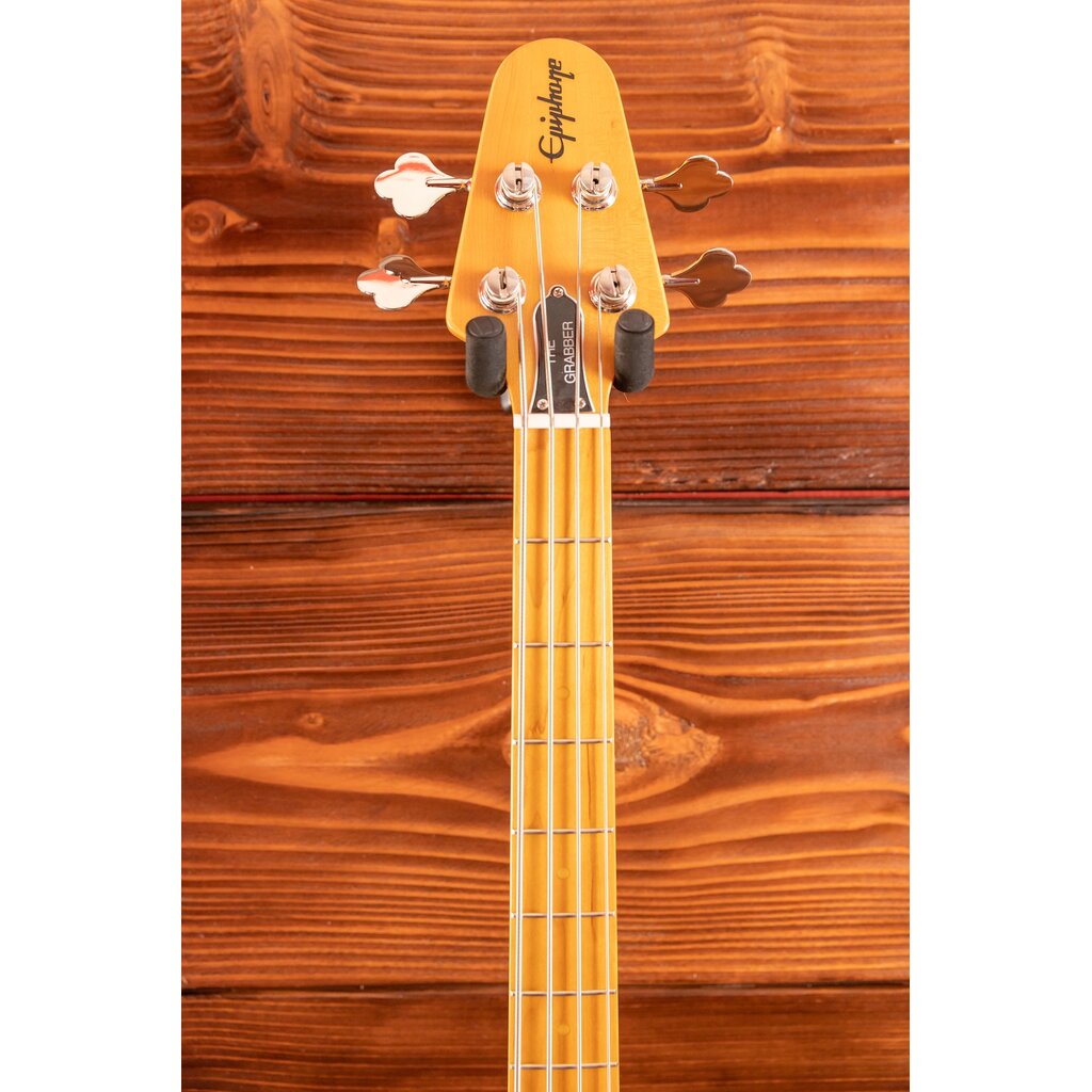 Epiphone Epiphone Grabber Electric Bass, Natural (Included Premium Gig Bag) (In-Store Pickup Only)