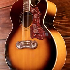Epiphone Epiphone J-200 EC Studio Electric Acoustic Guitar, Vintage Sunburst (In-Store Pickup Only)