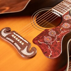 Epiphone Epiphone J-200 EC Studio Electric Acoustic Guitar, Vintage Sunburst (In-Store Pickup Only)