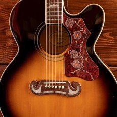 Epiphone Epiphone J-200 EC Studio Electric Acoustic Guitar, Vintage Sunburst (In-Store Pickup Only)