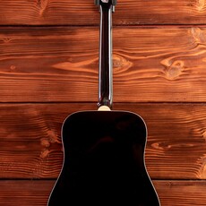 Epiphone Epiphone Songmaker DR-100 Square Shoulder Acoustic Guitar, Ebony (In-Store Pickup Only)