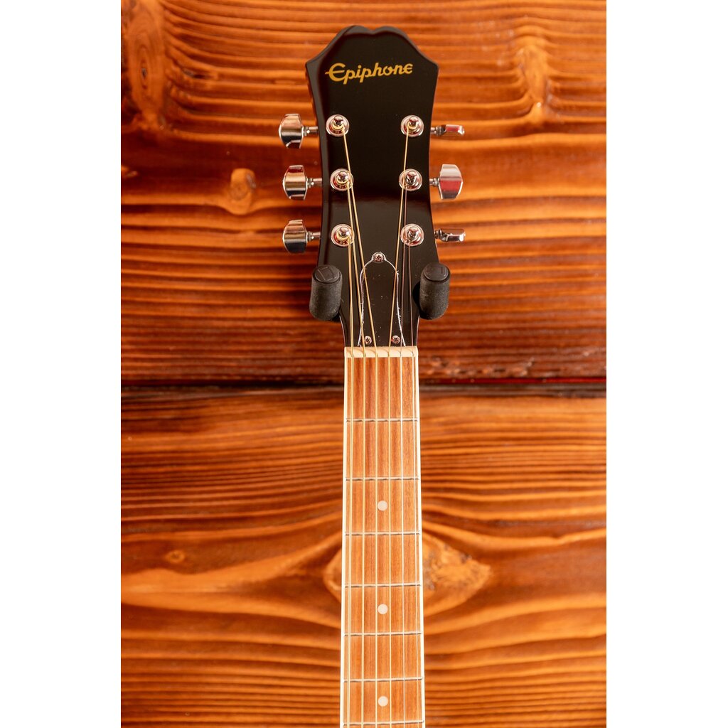 Epiphone Epiphone Songmaker DR-100 Square Shoulder Acoustic Guitar, Ebony (In-Store Pickup Only)