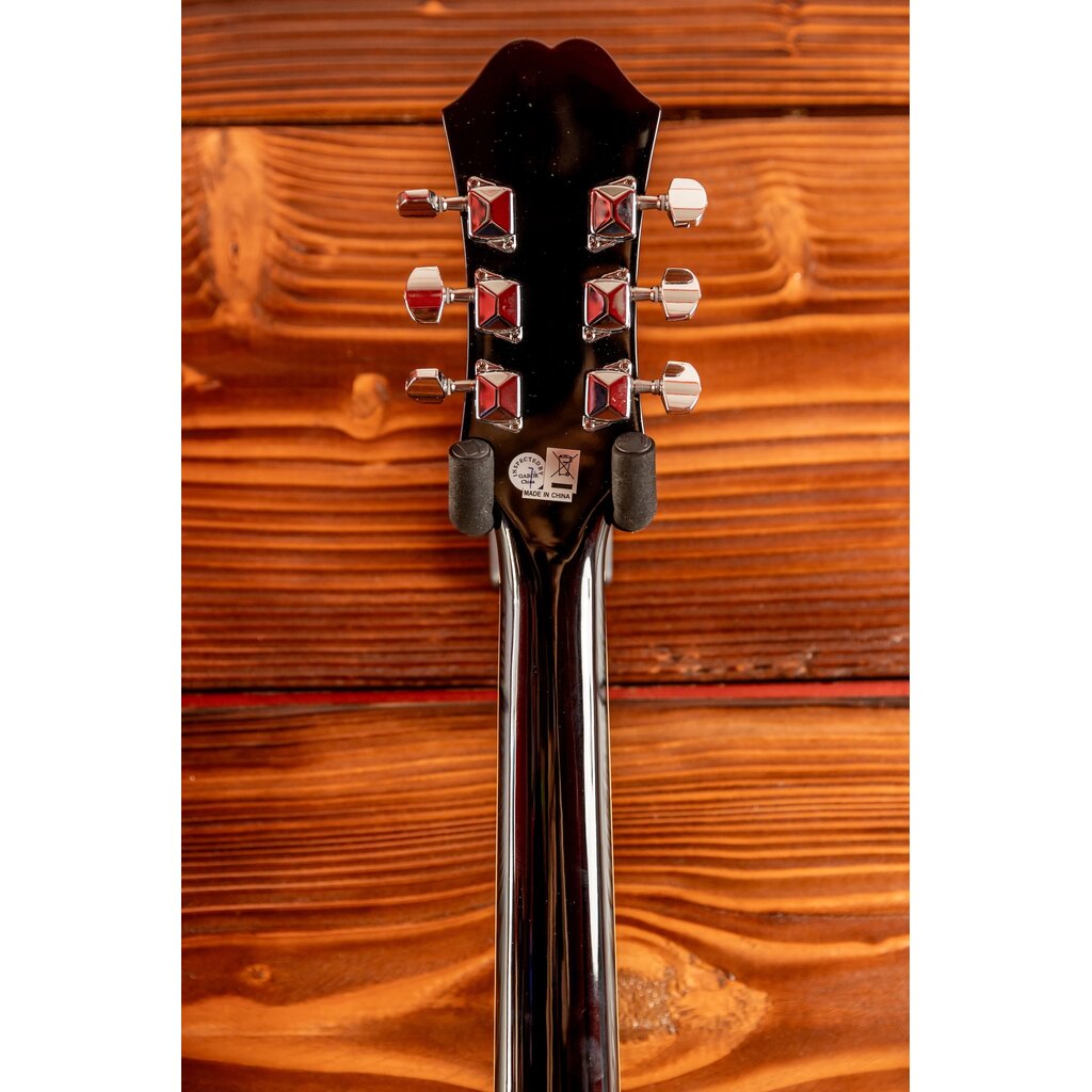 Epiphone Epiphone Songmaker DR-100 Square Shoulder Acoustic Guitar, Ebony (In-Store Pickup Only)