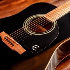 Epiphone Epiphone Songmaker DR-100 Square Shoulder Acoustic Guitar, Ebony (In-Store Pickup Only)