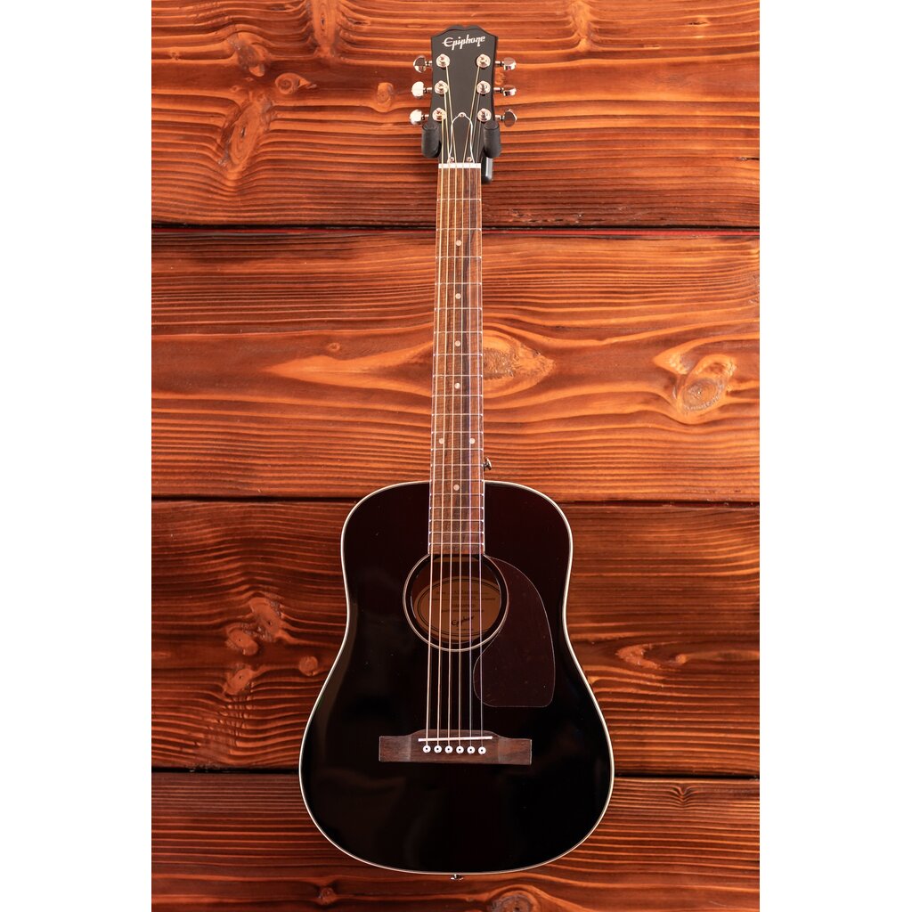Epiphone Epiphone J-45 Express Acoustic Guitar, Ebony (Included Gig Bag) (In-Store Pickup Only)