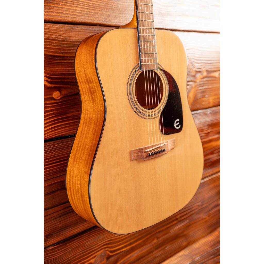 Epiphone Epiphone Songmaker DR-100 Square Shoulder Acoustic Guitar, Natural (In-Store Pickup Only)