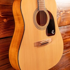 Epiphone Epiphone Songmaker DR-100 Square Shoulder Acoustic Guitar, Natural (In-Store Pickup Only)