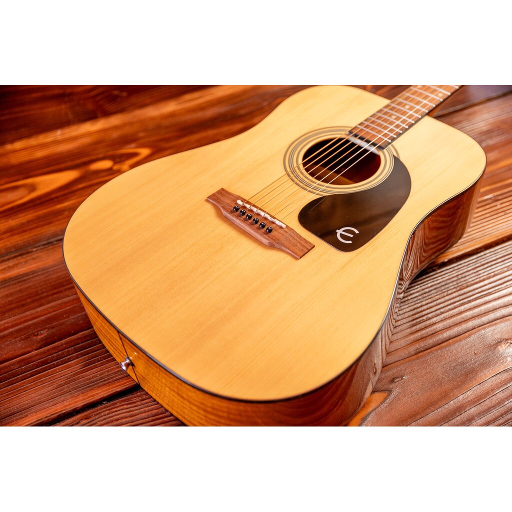 Epiphone Epiphone Songmaker DR-100 Square Shoulder Acoustic Guitar, Natural (In-Store Pickup Only)