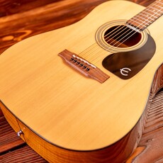 Epiphone Epiphone Songmaker DR-100 Square Shoulder Acoustic Guitar, Natural (In-Store Pickup Only)