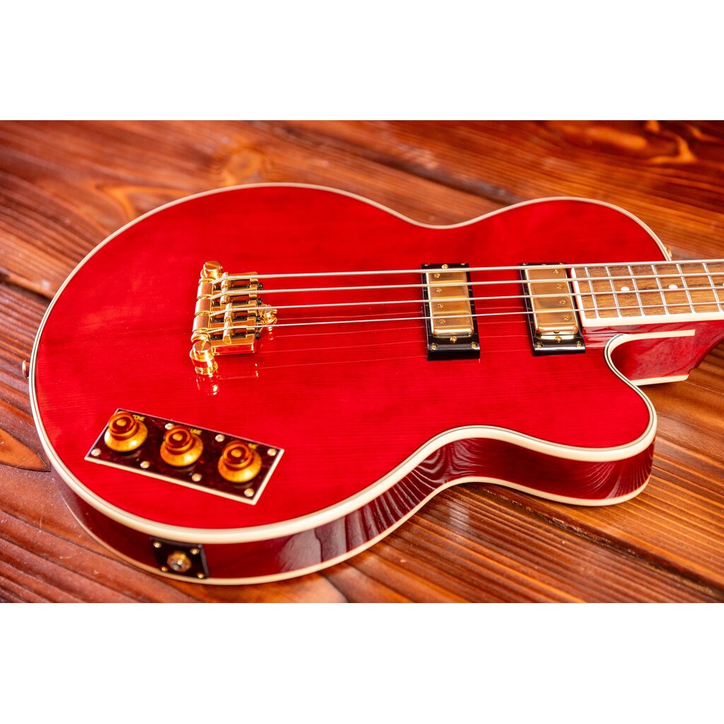 Epiphone Epiphone Allen Woody Rumblekat Electric Bass, Wine Red (In-Store Pickup Only)