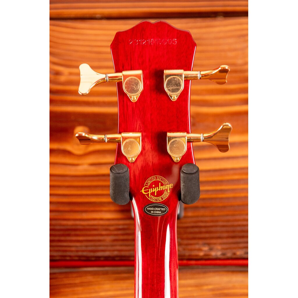 Epiphone Epiphone Allen Woody Rumblekat Electric Bass, Wine Red (In-Store Pickup Only)