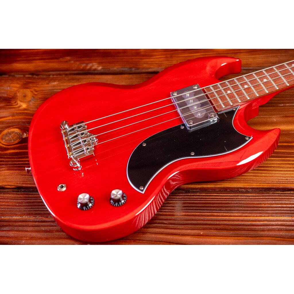 Epiphone Epiphone SG Electric Bass E1, Cherry (In-Store Pickup Only)