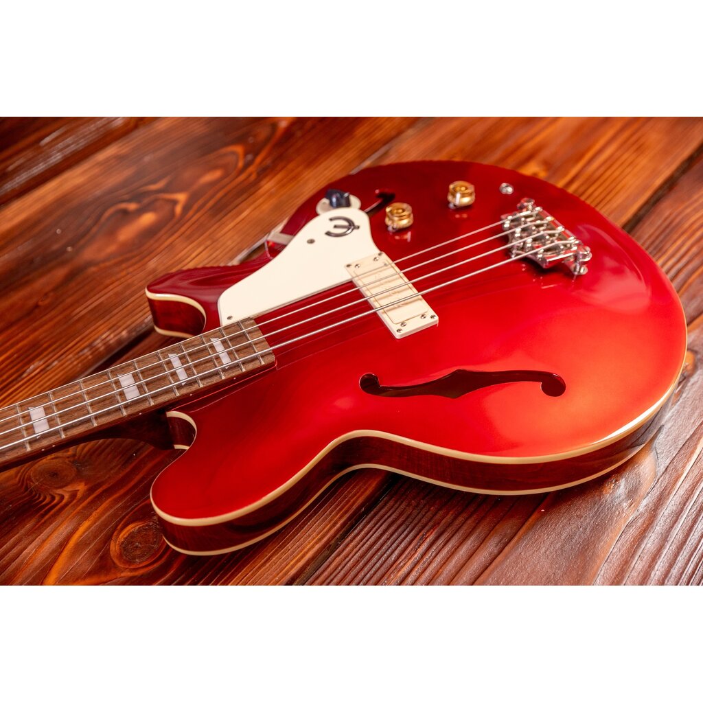 Epiphone Epiphone Jack Casady Electric Bass, Sparkling Burgundy (In-Store Pickup Only)